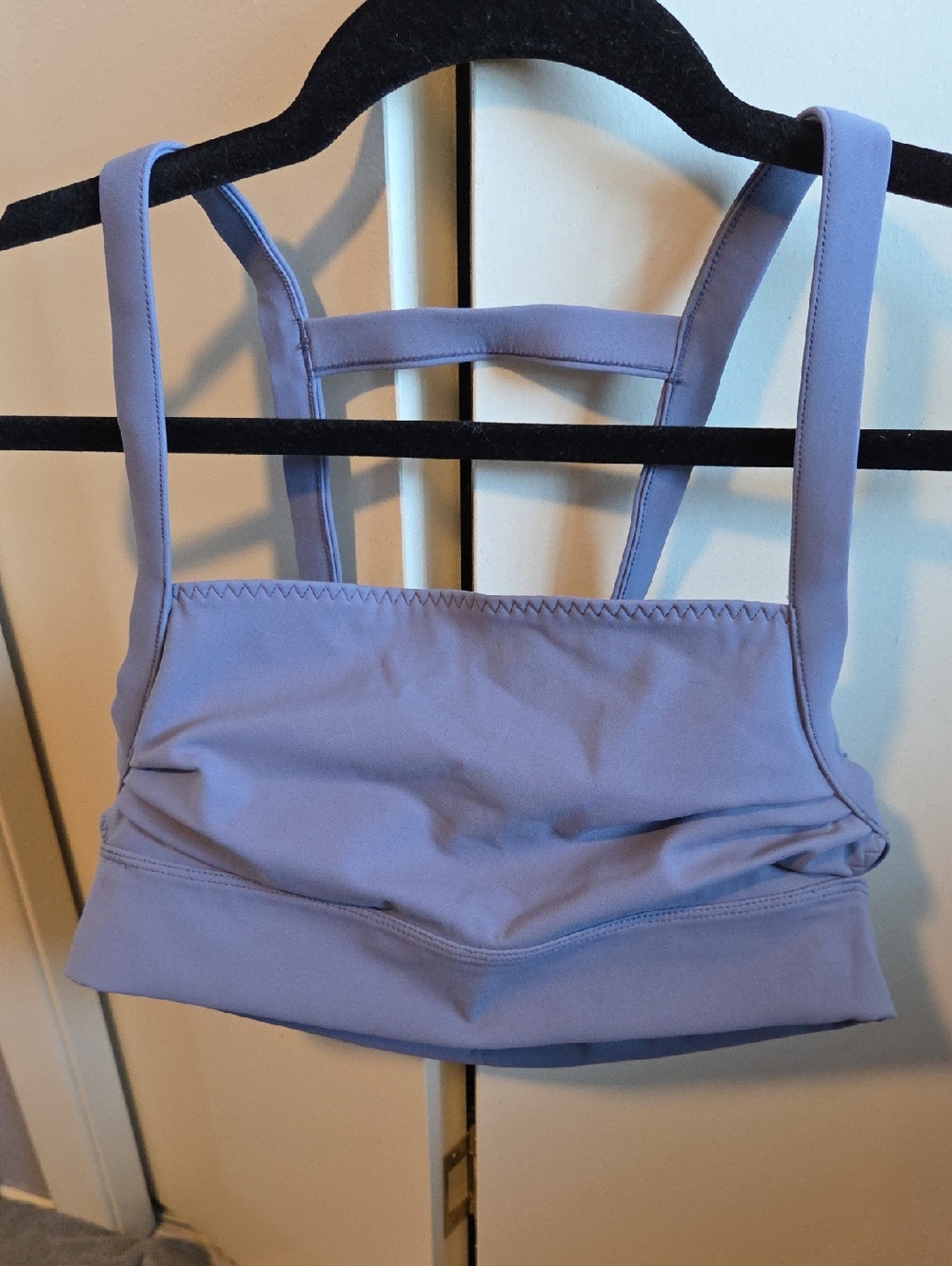 FP Movement by Free People Light Gray Lavender Sports Bra - Picture 3 of 5